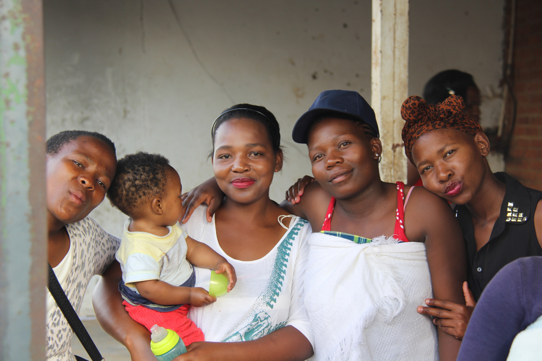 young mothers in Lesotho