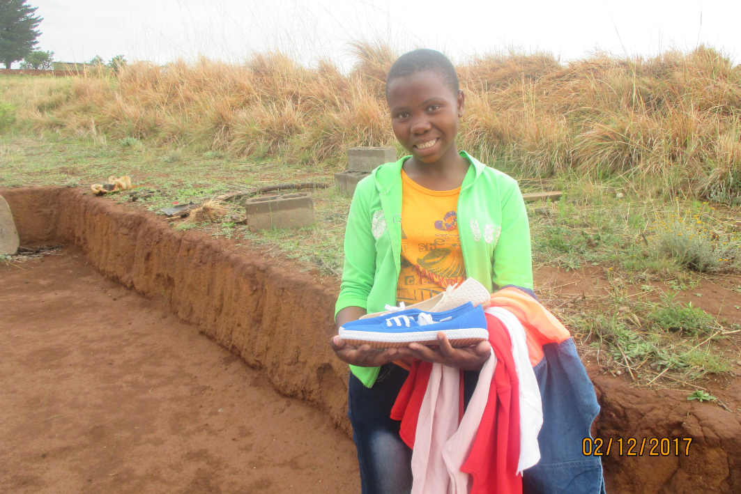 Lits’oanelo is a Help Lesotho beneficiary with a vivacious spirit and zest for learning.