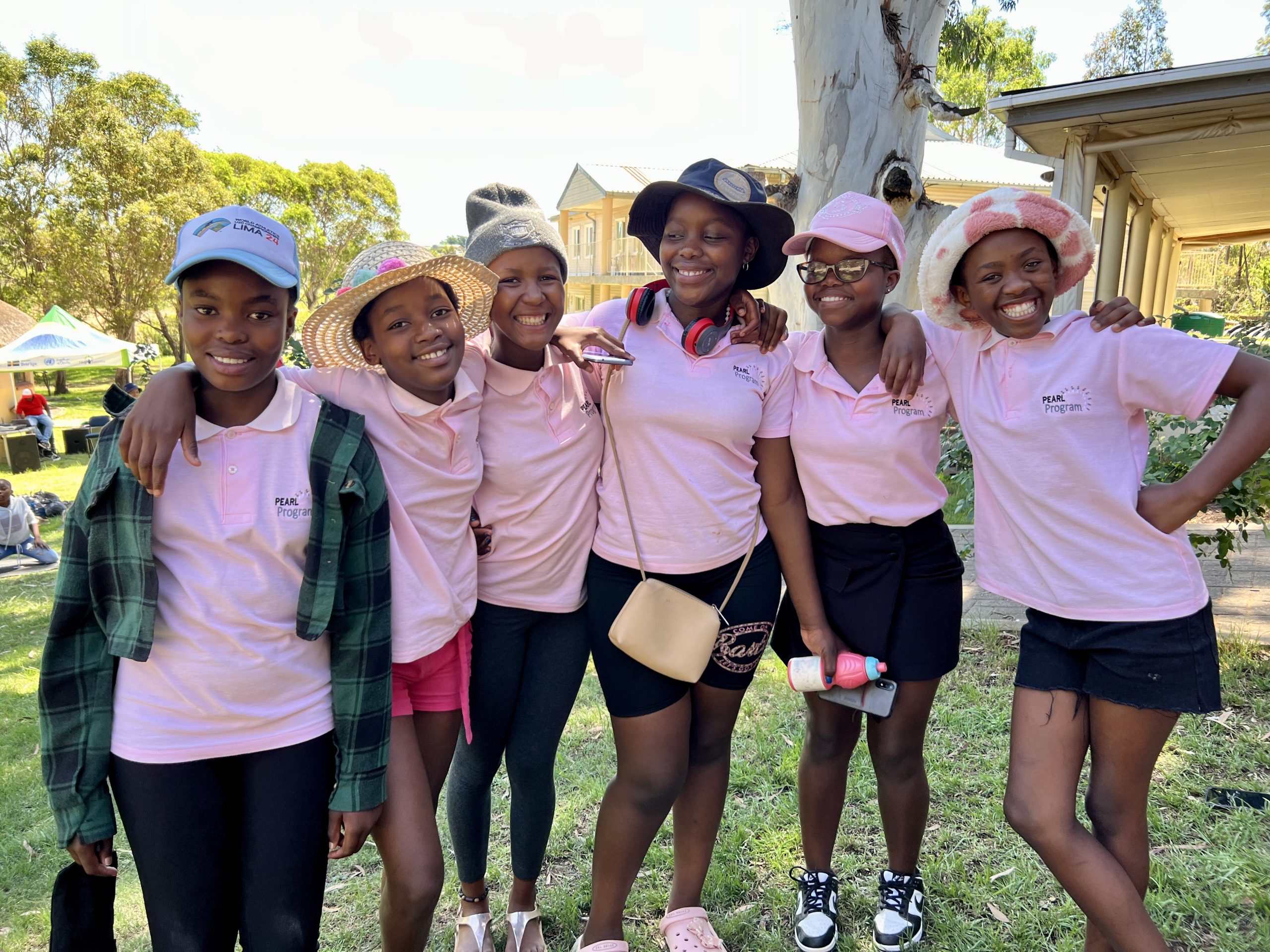 Hlotse centre 2024 p4g graduates pose together